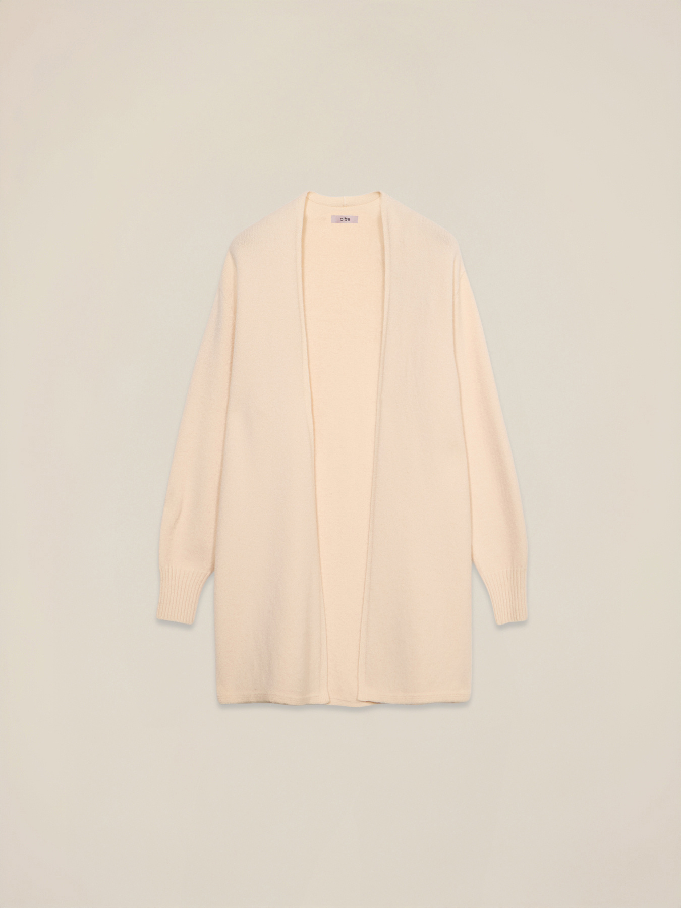 Cardigan lungo senza chiusura image number 3