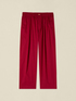Cropped poplin pants image number 4
