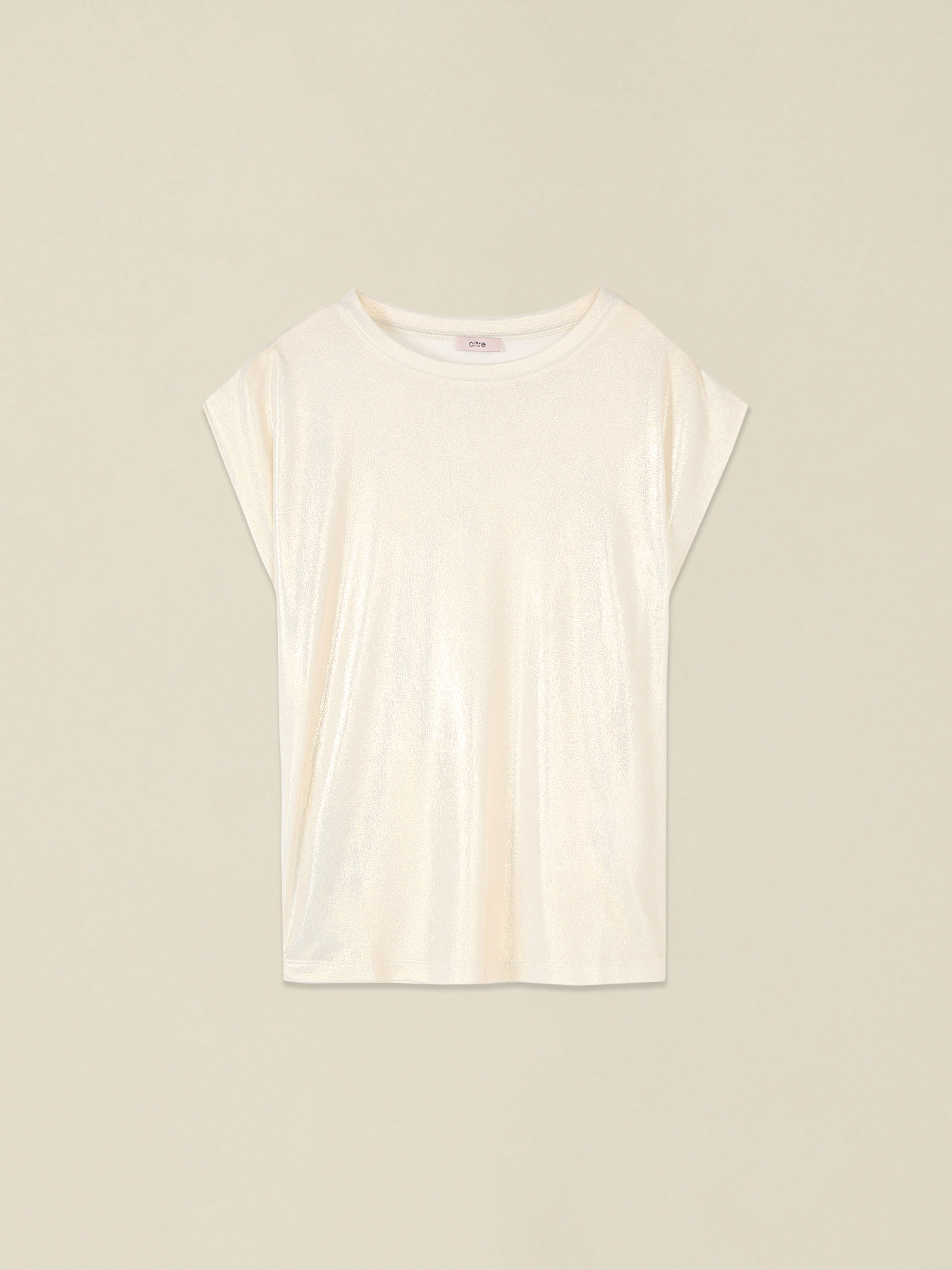 Metallic effect T-shirt image number 3
