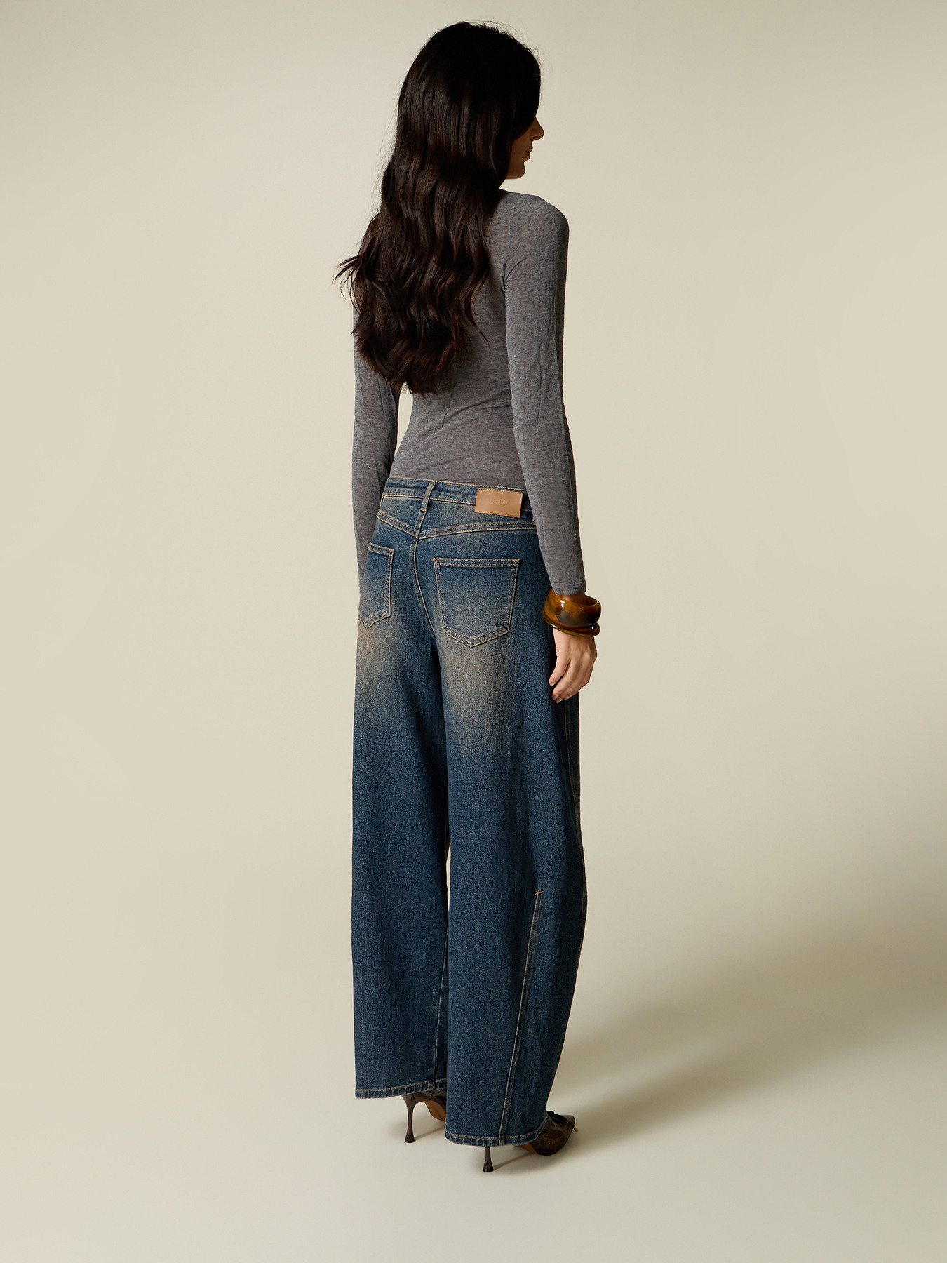 Weite Barrel-Jeans image number 1