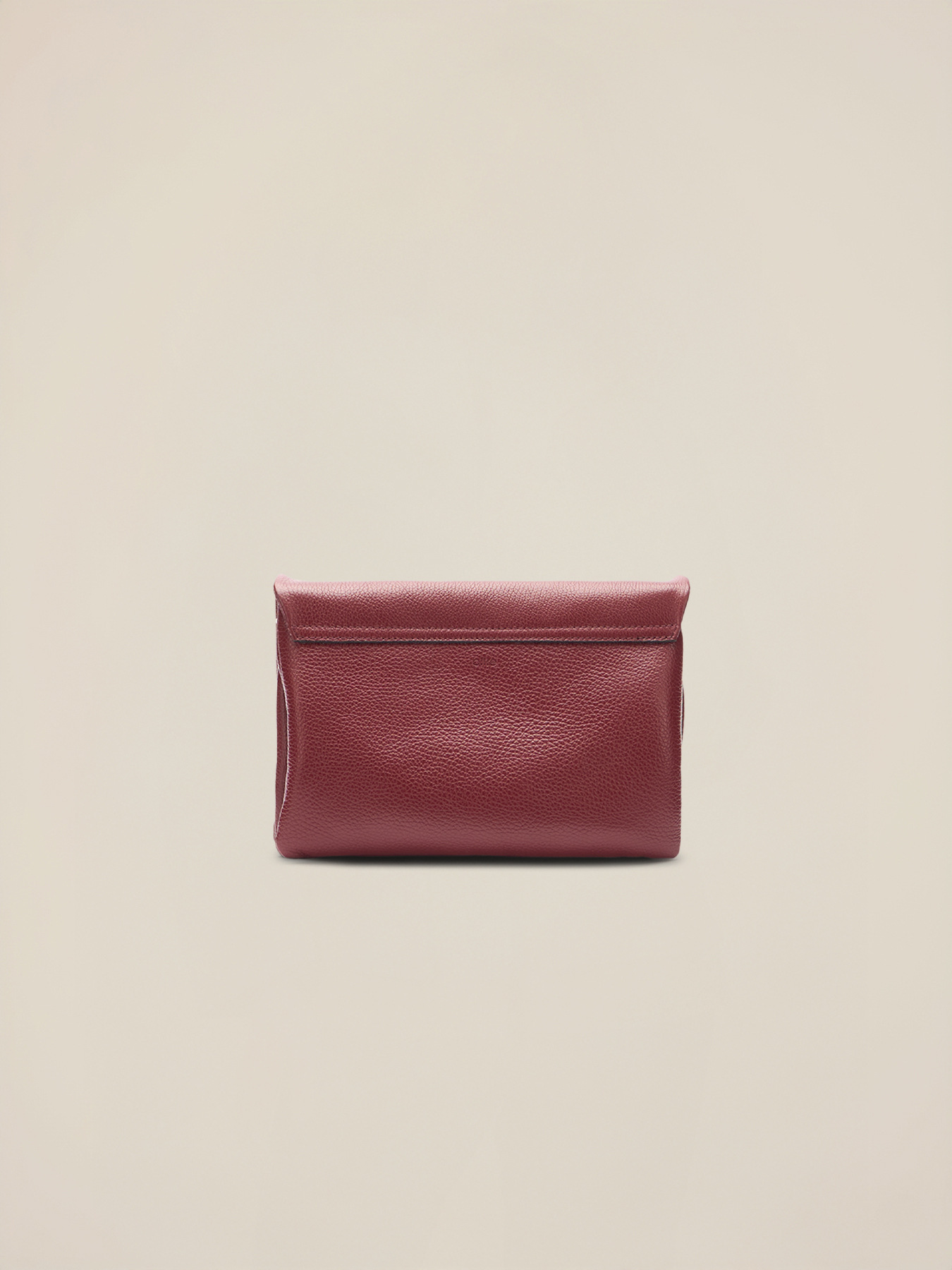 Small genuine leather shoulder bag image number 2