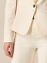 Short blazer in technical fabric image number 2
