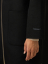 Cloth coat with nylon hood image number 2