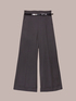 Pantalon large avec petite ceinture image number 3