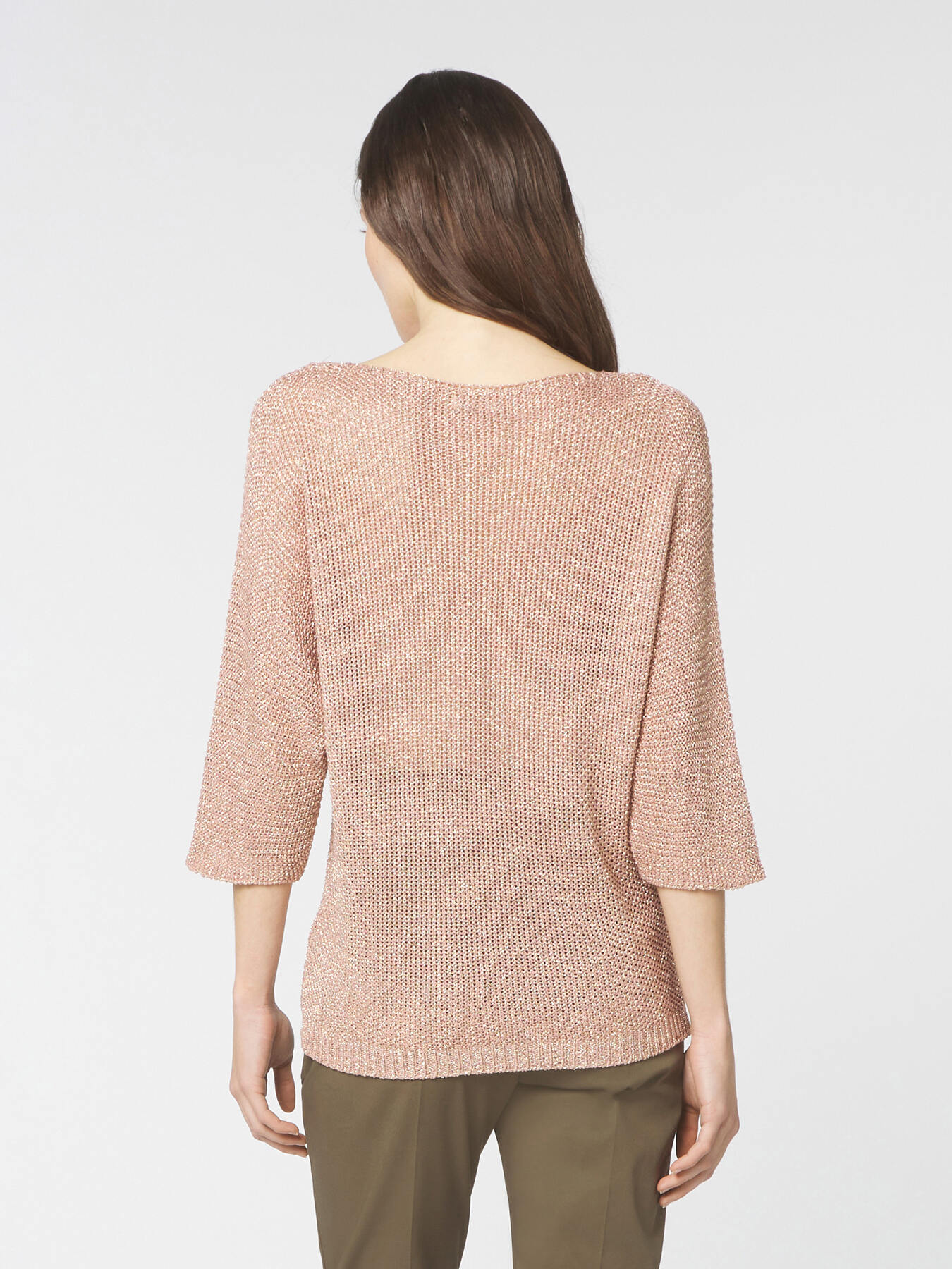 Lurex yarn sweater image number 1