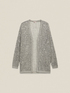 Cardigan ajour&eacute; &agrave; paillettes image number 3