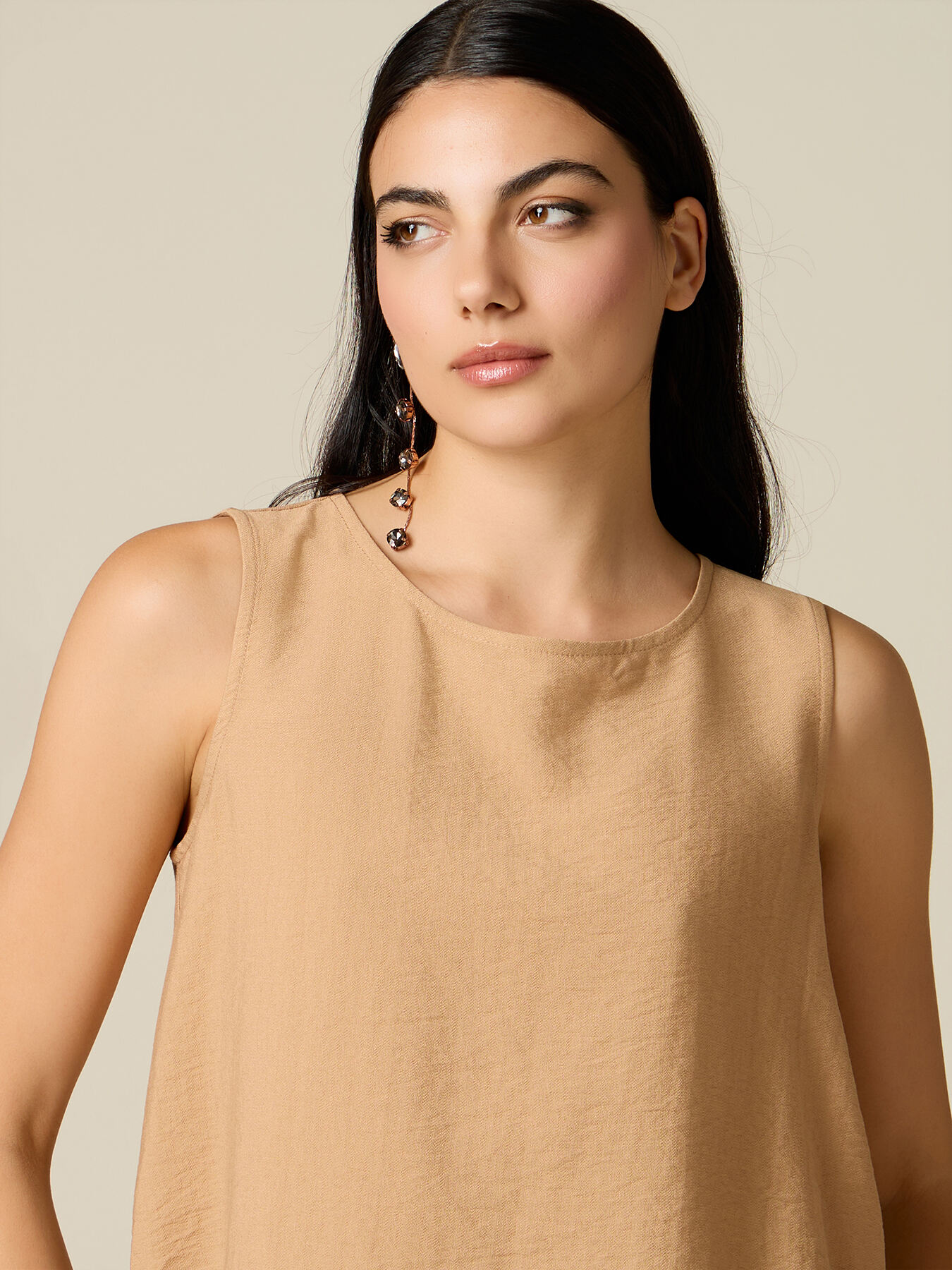Top cropped misto viscosa image number 2