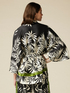 Kimono &agrave; motif de feuillage image number 1