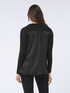 Cardigan in raso e jersey image number 1