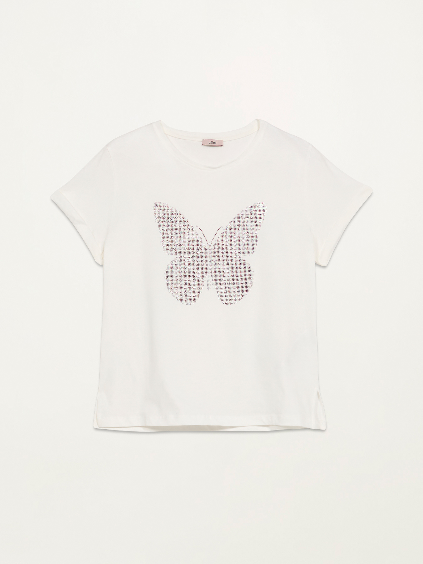T-shirt with micro crystals image number 3