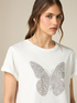 T-shirt with micro crystals image number 2