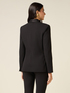 Crepe fabric blazer image number 1