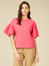 T-shirt con maniche a balze image number 0
