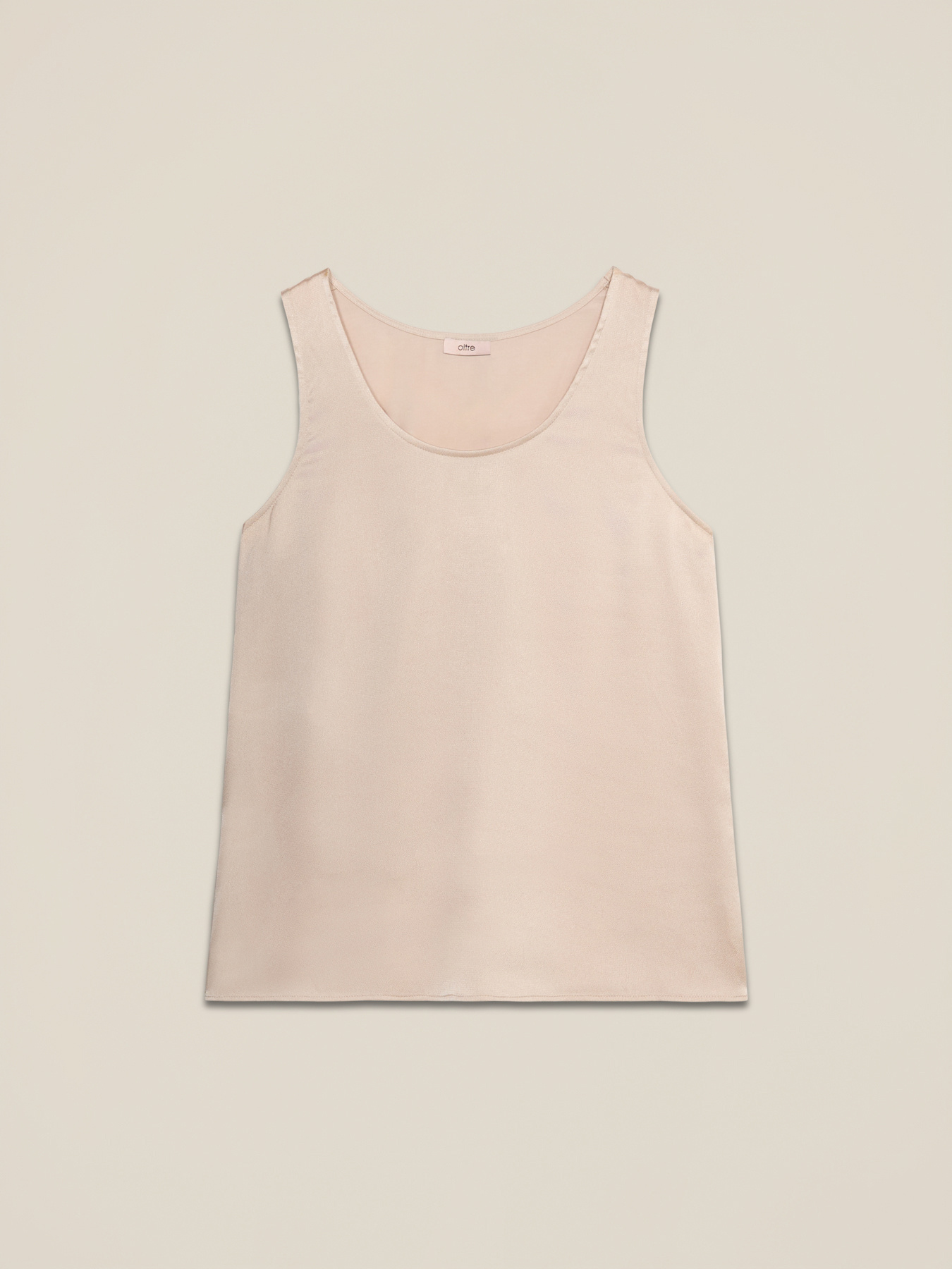 Top bimaterico tinta unita image number 3