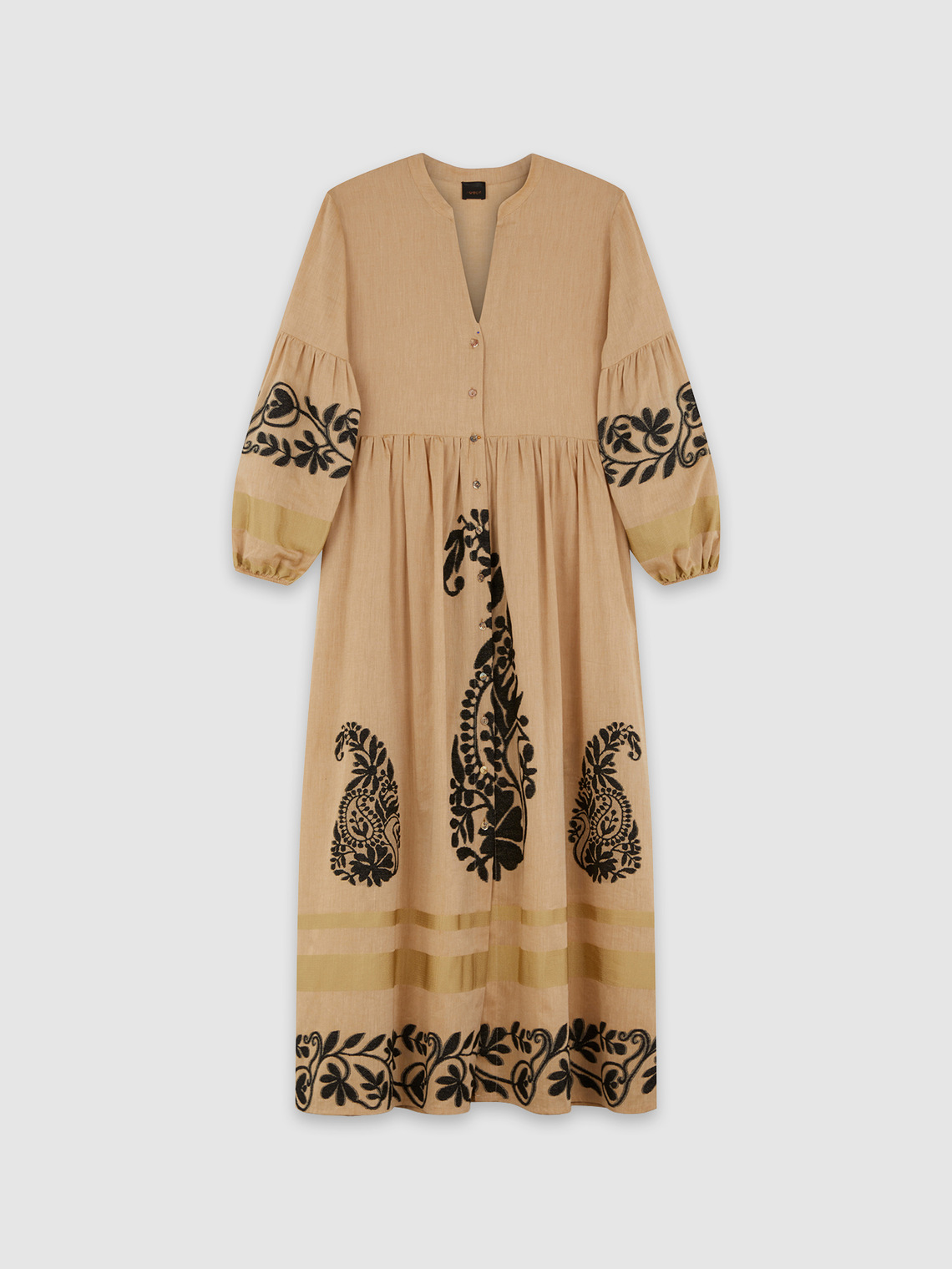 Vestito chemisier in cotone jacquard - Oltre.com