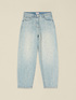 Jeans balloon con borchiette image number 4