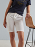 Cotton basic Bermuda shorts image number 0
