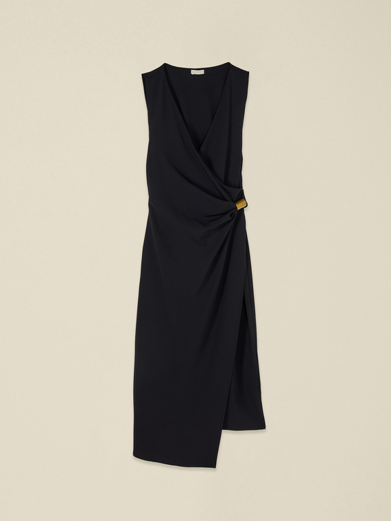 Midi wrap dress
