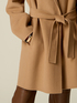 Wool-blend coat with belt image number 2