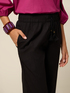 Pantalones de muselina con inserto de encaje image number 2