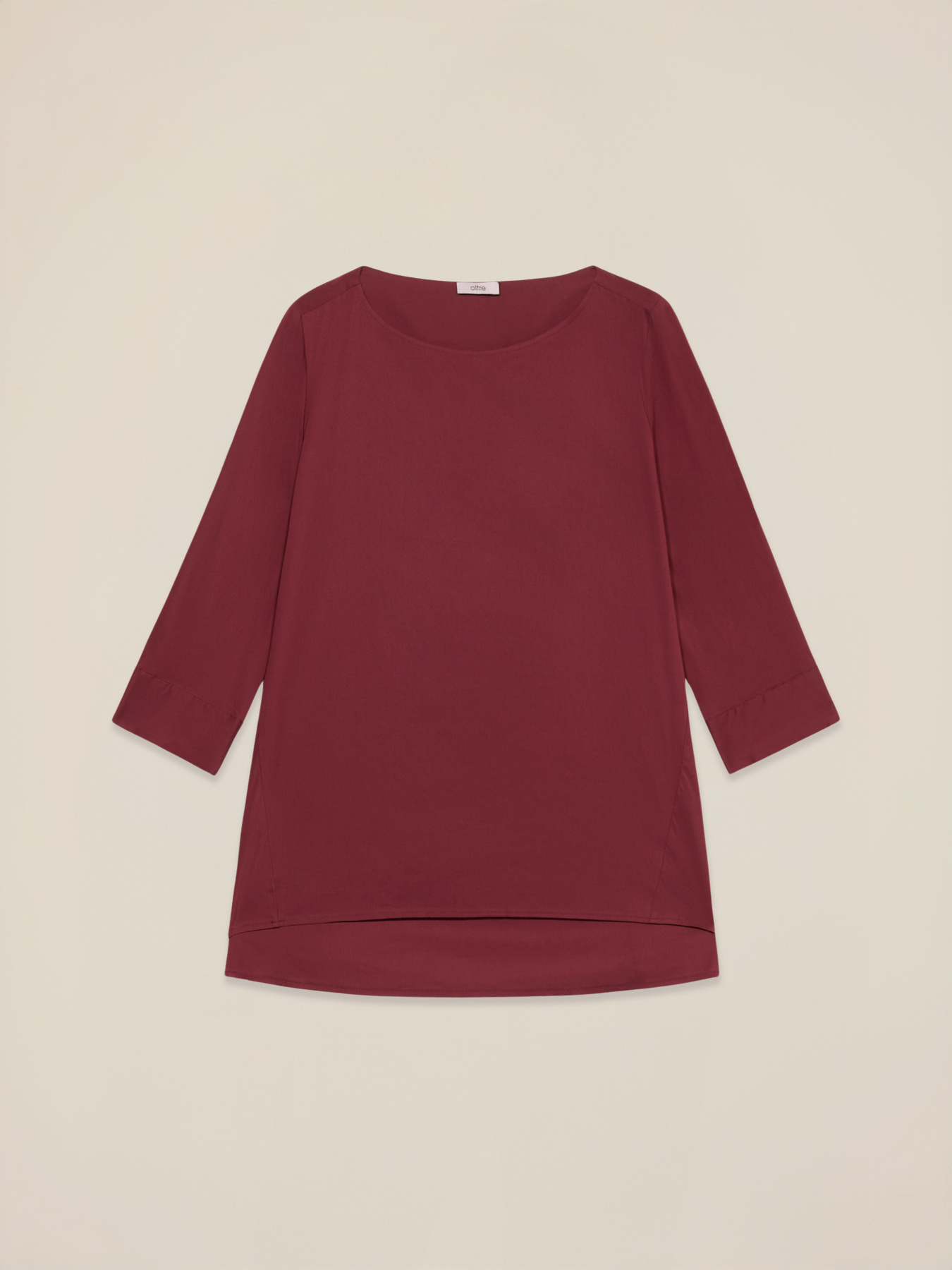 Blusa over misto cotone image number 3