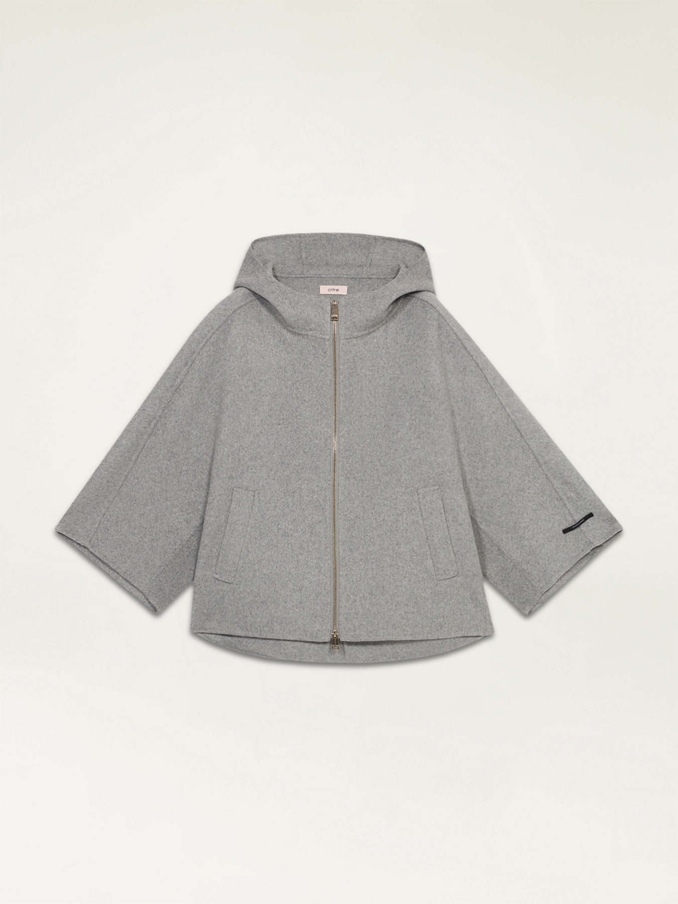 Cape aus Tuch mit Kapuze image number 3