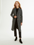 Cappotto spigato misto lana image number 0