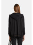 Sweatshirt aus zwei Materialien mit Kapuze und Spitze image number 4