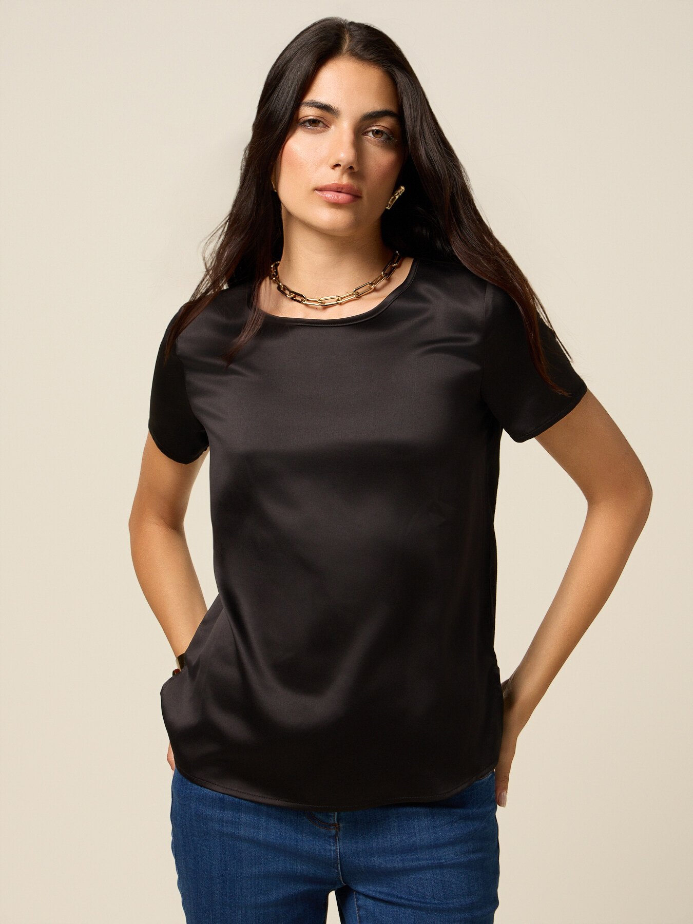 Camiseta bimaterial image number 0