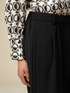 Pantalones vaporosos con cinta lateral image number 2