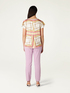 Blouse with scarf pattern image number 1
