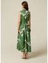 Robe &eacute;vas&eacute;e en popeline &agrave; motifs image number 1