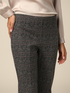 Pantalon regular en tissu &agrave; carreaux image number 2