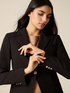 Taillierter Blazer aus technischem Gewebe image number 2