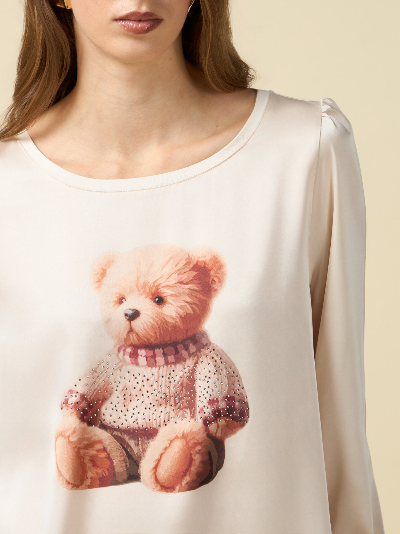 T-shirt manches longues avec impression image number 2