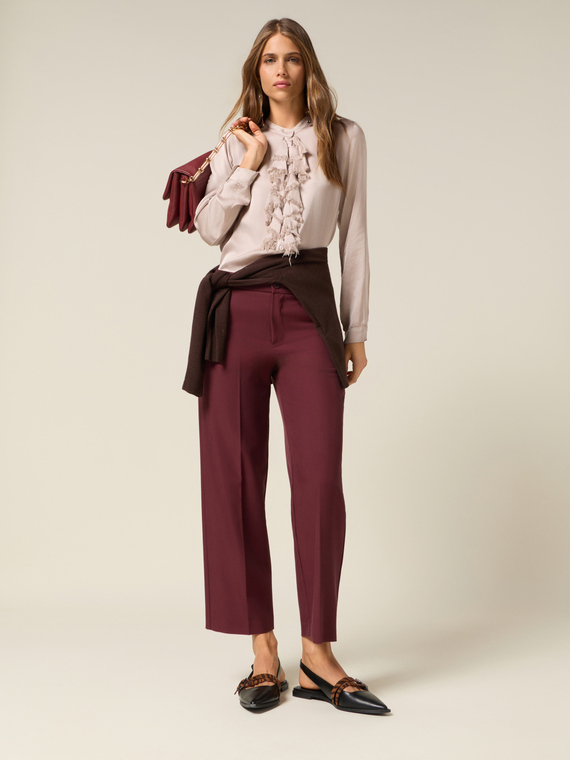 Twill trousers