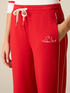 Jersey trousers with piping image number 2