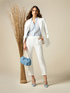 Pantalon en twill de viscose image number 0