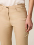 Cotton blend cropped trousers image number 2