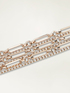 Multi-strand necklace with crystals image number 2
