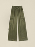 Pantalon cargo en tencel image number 4