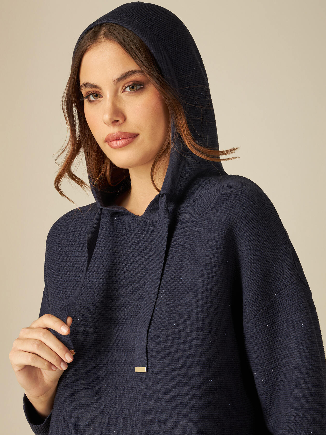 SHEIN 2 pezzi Set maglia e pantaloni da donna in maglia a costine a