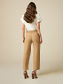 Linen blend trousers image number 1