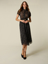 Midi-Hemdblusenkleid mit Punkten image number 3