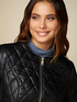Gesteppte Kunstlederjacke image number 2