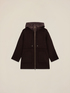 Padded hooded parka jacket image number 3