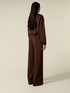 Palazzo pants in scuba fabric image number 1