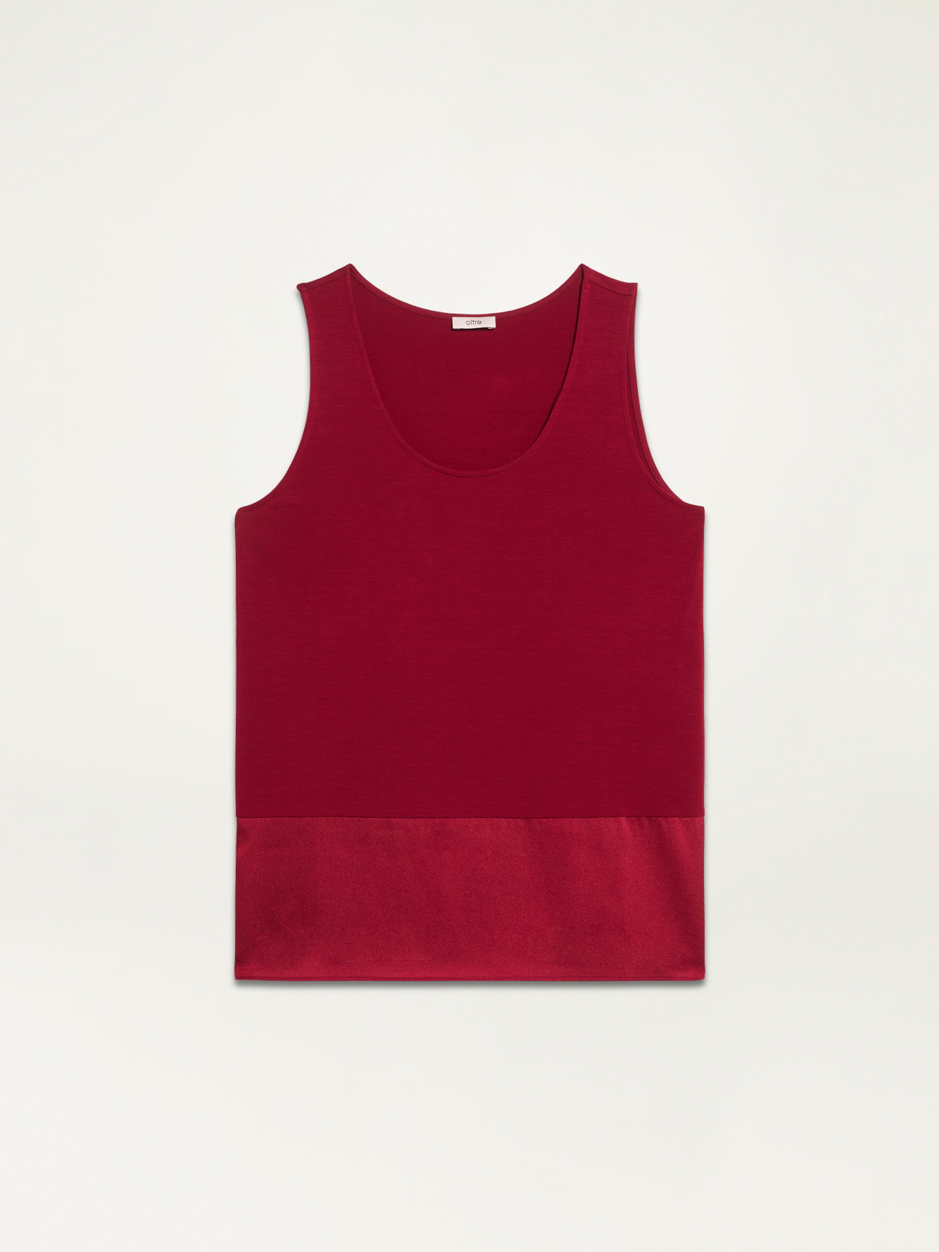 Top with satin insert image number 3