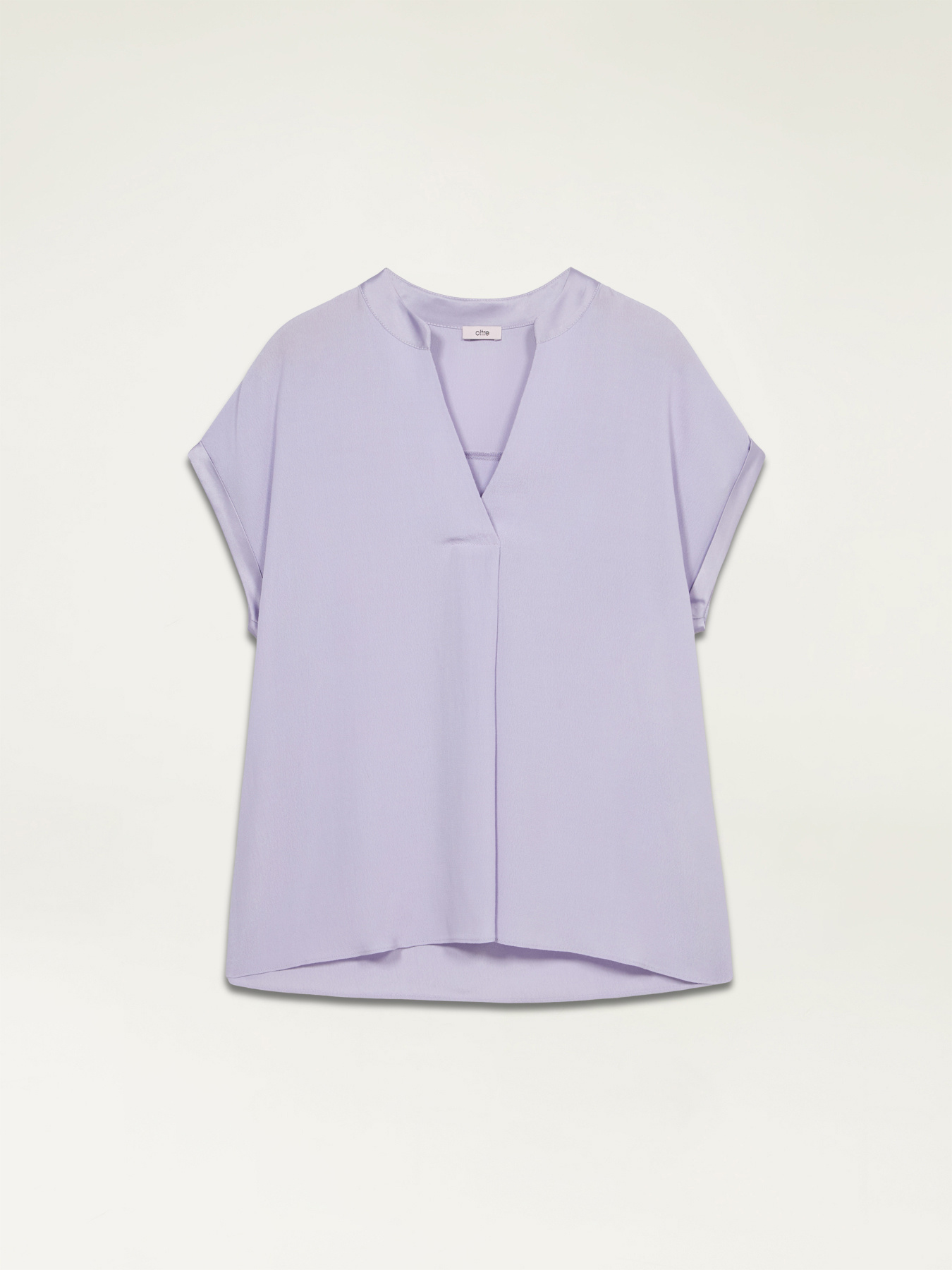 Bluse aus Viskose mit kurzen &Auml;rmeln image number 3