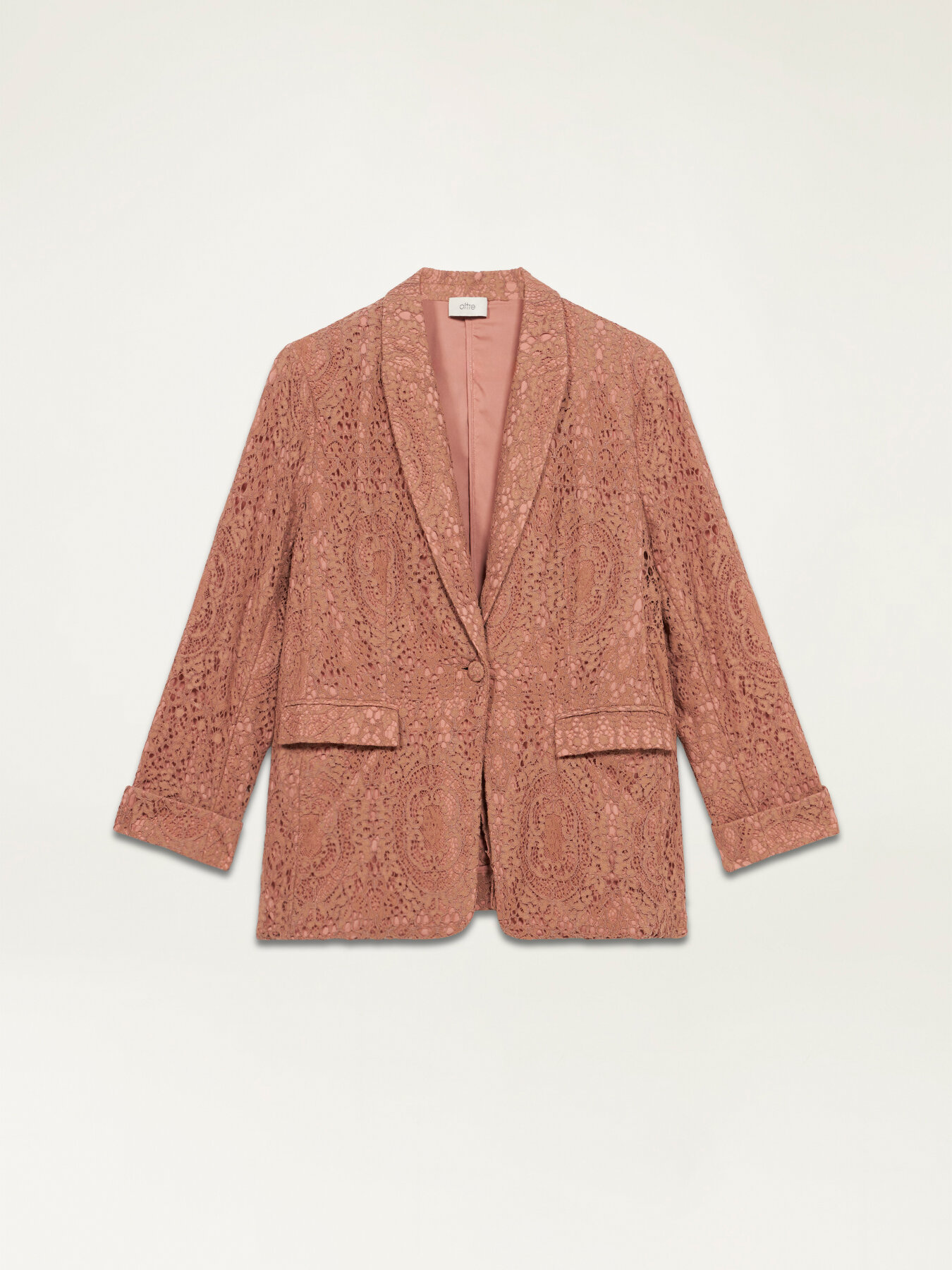 Blazer de encaje image number 4